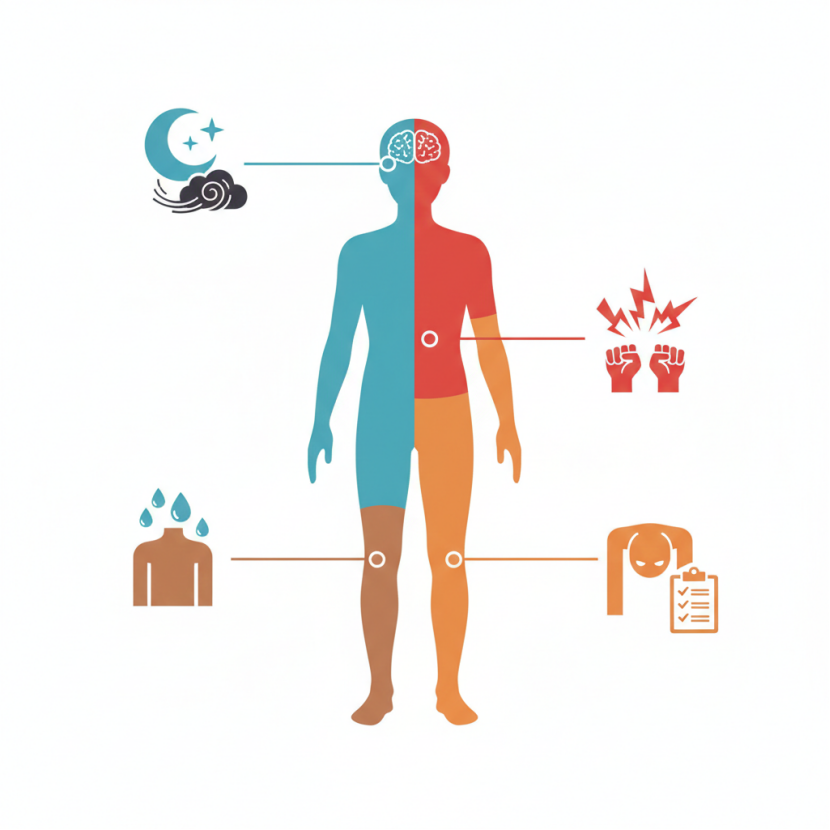3个身体情绪信号，可能正在提前预警心理问题